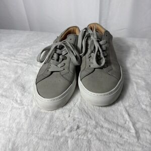 Greats Italy Brooklyn Sneakers Leather Ash Gray Shoes Size 9.5